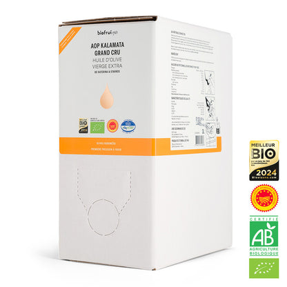 Huile d'olive koronéïki de kalamata aop vierge extra grand cru bio - 1