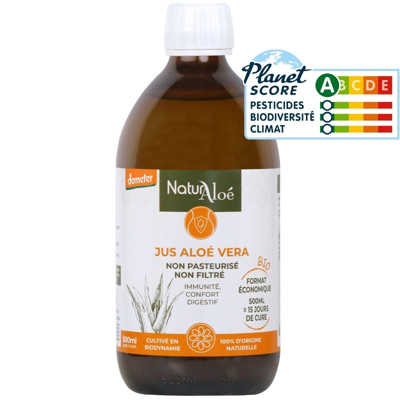 Jus d'aloé vera bio & demeter - 1