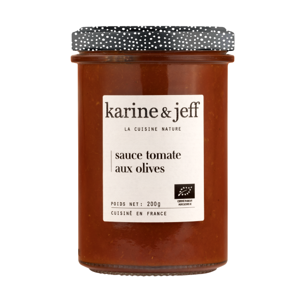 Sauce tomate aux olives - 1